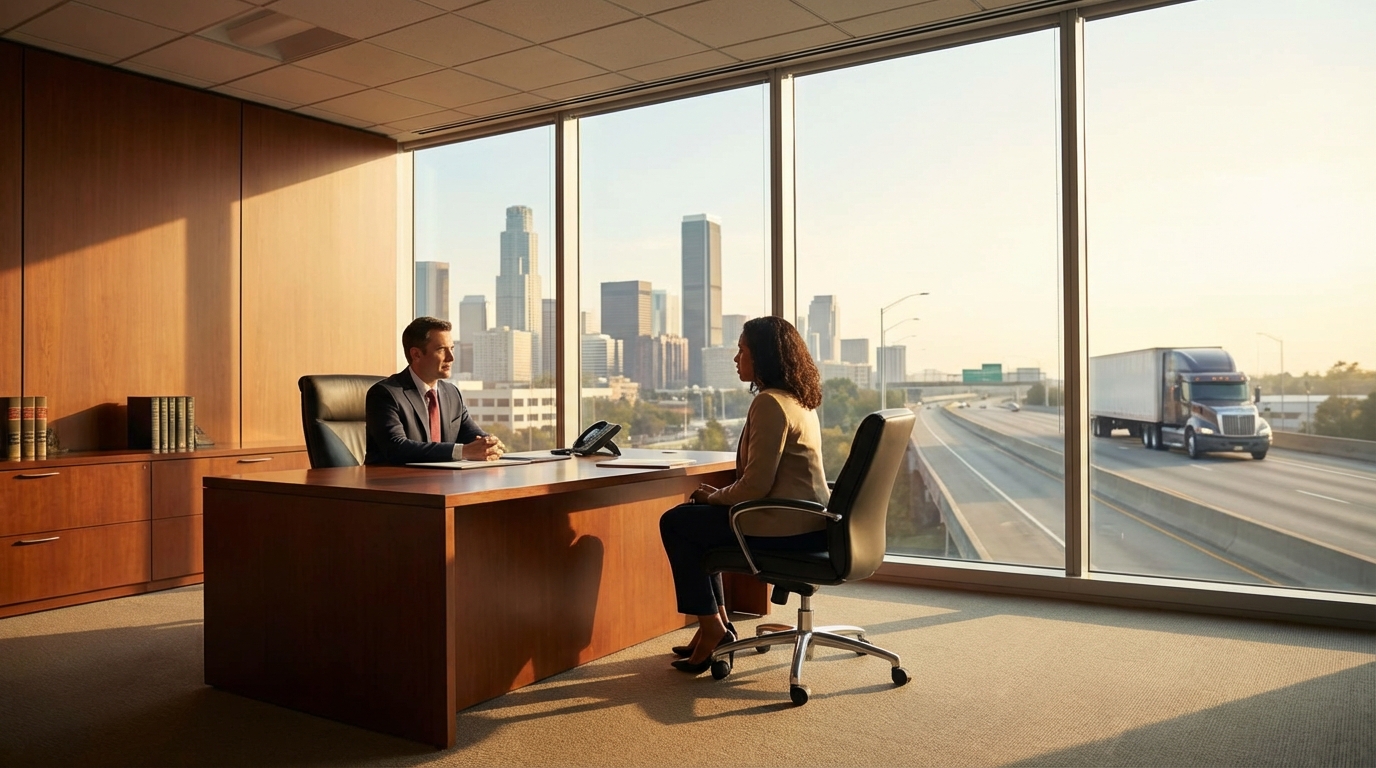 Hit by an 18-Wheeler? Why Finding the Right “Truck Accident Lawyer Near Me” is Crucial